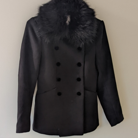 H&M Winter Jacket with Faux Fur - Picture 5 of 10